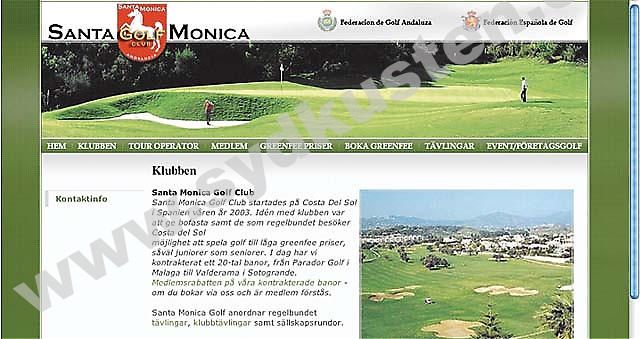Förklaringarna från Santa Monica Golfs Christer Backman stämmer inte med vad de själva publicerar på sin hemsida.